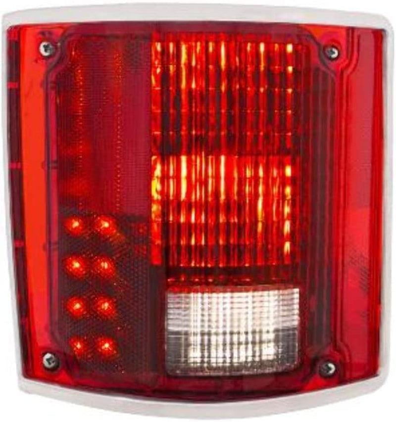 Left Hand Sequential LED Tail Lamp with Trim 1973-87 Chevy and GM Truck