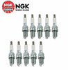 Set of 10 Spark Plugs NGK Laser Platinum Resistor for Honda S2000 2000-2009