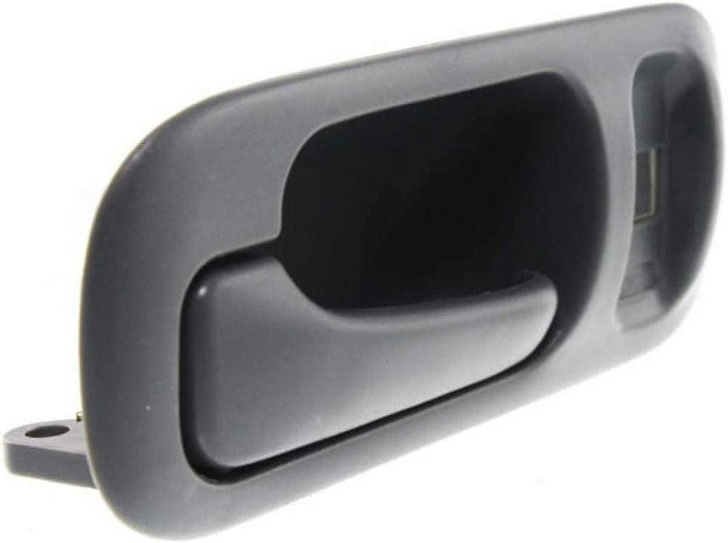 for Honda CR-V Interior Door Handle Front, Driver Side Gray (1997-2001) | with Door Lock Hole | Trim: LX/EX/SE | HO1352116 | 72164S10A01ZA