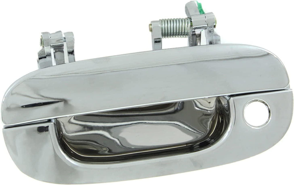 Front Exterior Door Handle Compatible with 1994-2001 Dodge Ram 1500 and 1994-2002 Dodge Ram 2500 Ram 3500, Set of 2, Driver and Passenger Side, Chrome