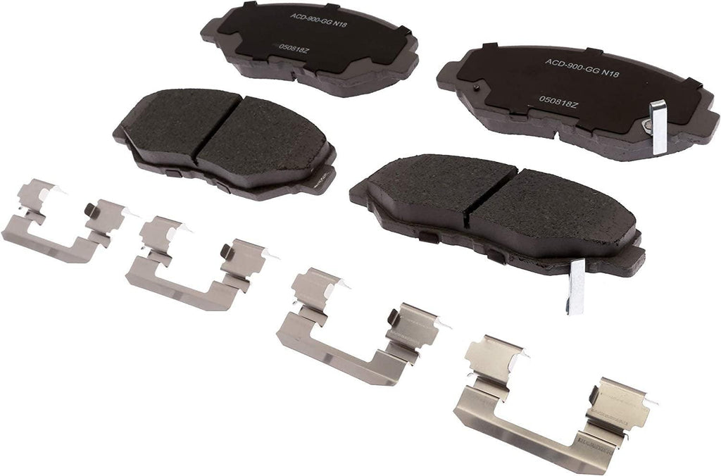 Silver 14D914ACH Ceramic Front Disc Brake Pad Set