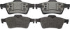 Gold 17D973M Semi-Metallic Rear Disc Brake Pad Set