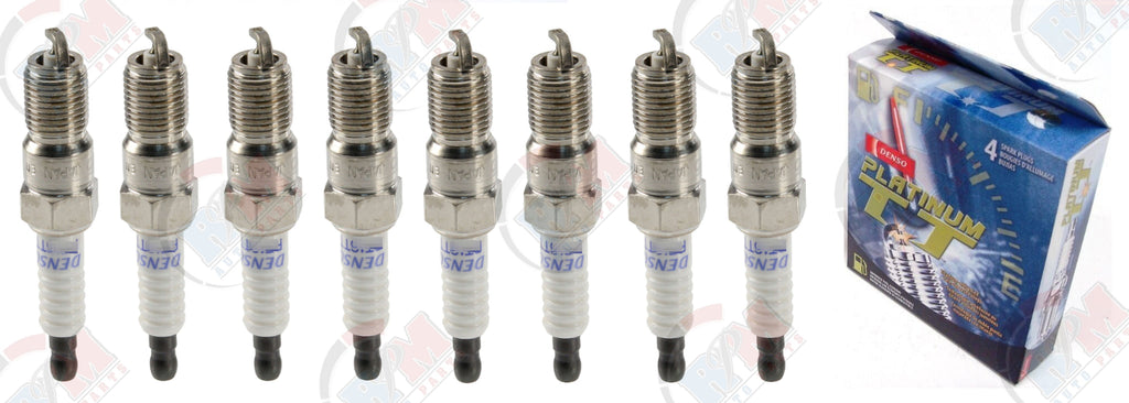 DENSO PLATINUM TT Spark Plug Set of 8 for 1996-1999 Chevrolet C1500 5.0L 5.7L V8