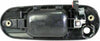 for Honda CR-V Door Handle 1997-2001 Exterior | Front Passenger Side | Chrome Lever | Black Housing | HO1311126 | 72140ST0003-PFM