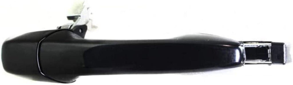 For Mazda RX-8 Exterior Door Handle Front or Rear, Passenger Side Smooth Black (2004-2008) | Trim:All Submodels