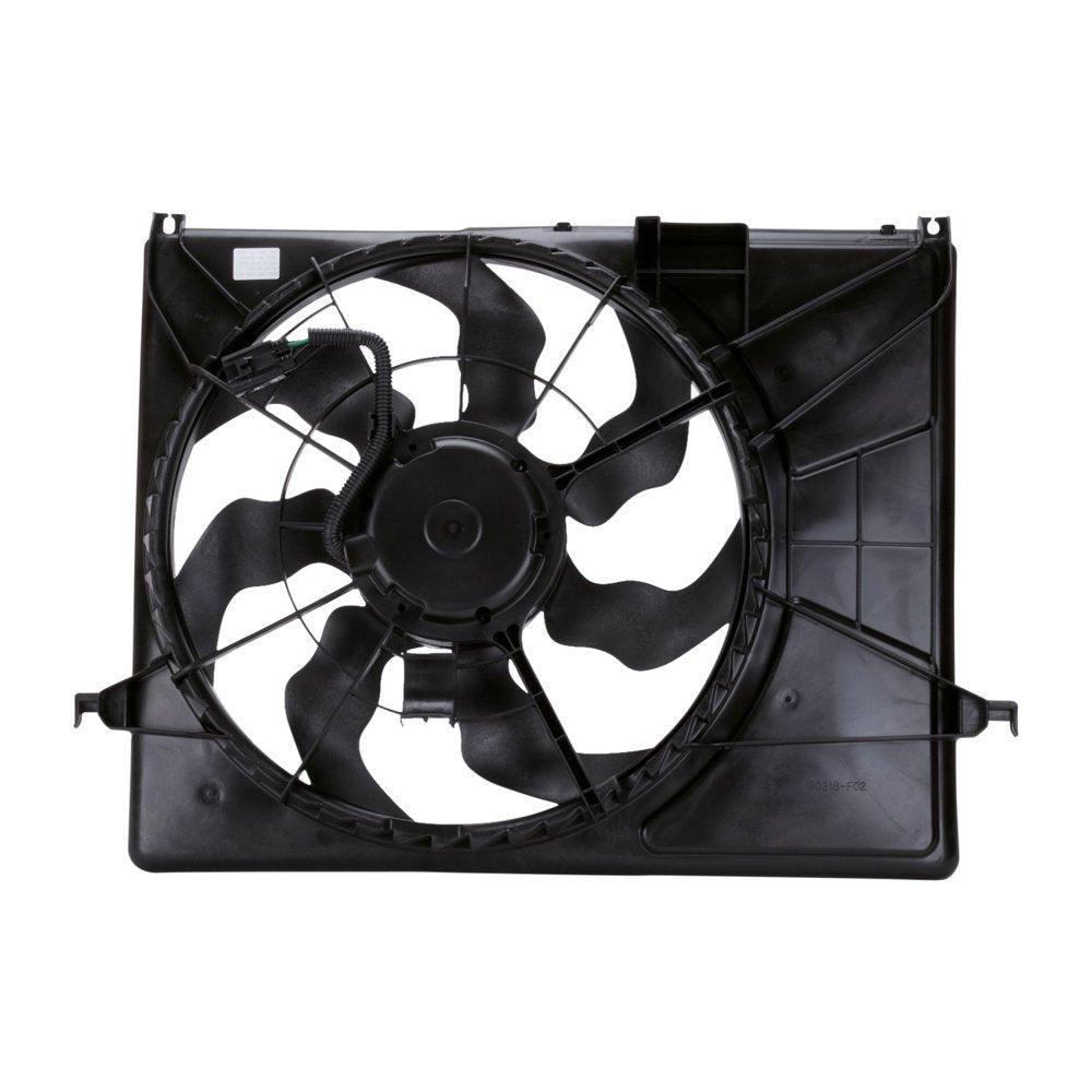 621340 Radiator & Condenser Cooling Fan Assembly New W/ Warranty Fits 2007 Hyundai Sonata