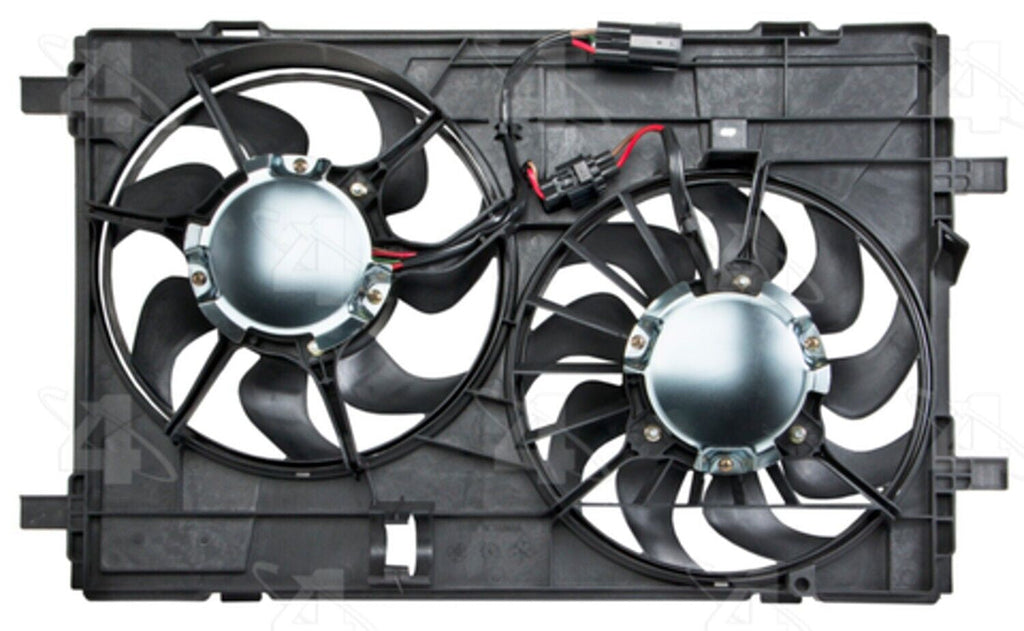 Four Seasons Dual Radiator and Condenser Fan Assembly for 09-10 6 76249