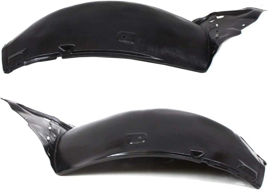 For Infiniti G37 Splash Guard/Fender Liner 2008 2009 2010 Driver and Passenger Side Pair/Set | Front | Front Section | Convertible/Coupe | IN1248114 + IN1249114 | 63845JL00A + 63844JL00A