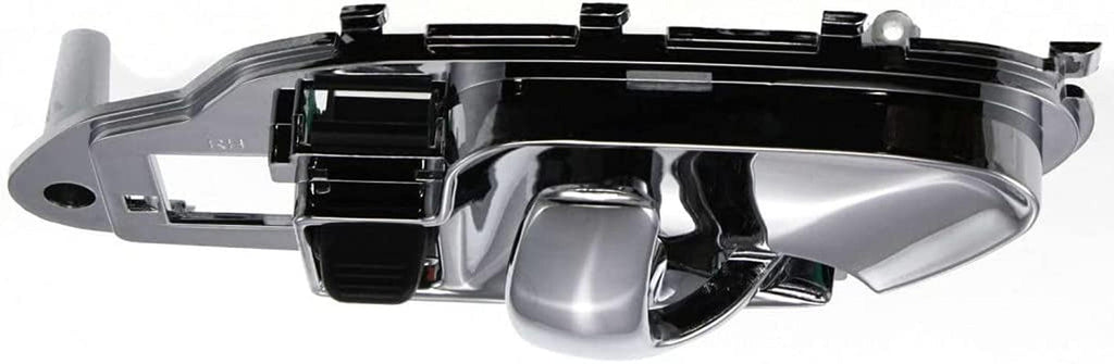 For GMC C1500 Interior Door Handle Front or Rear, Passenger Side Chrome (1995-1999) | with Door Lock Button| Trim:All Submodels