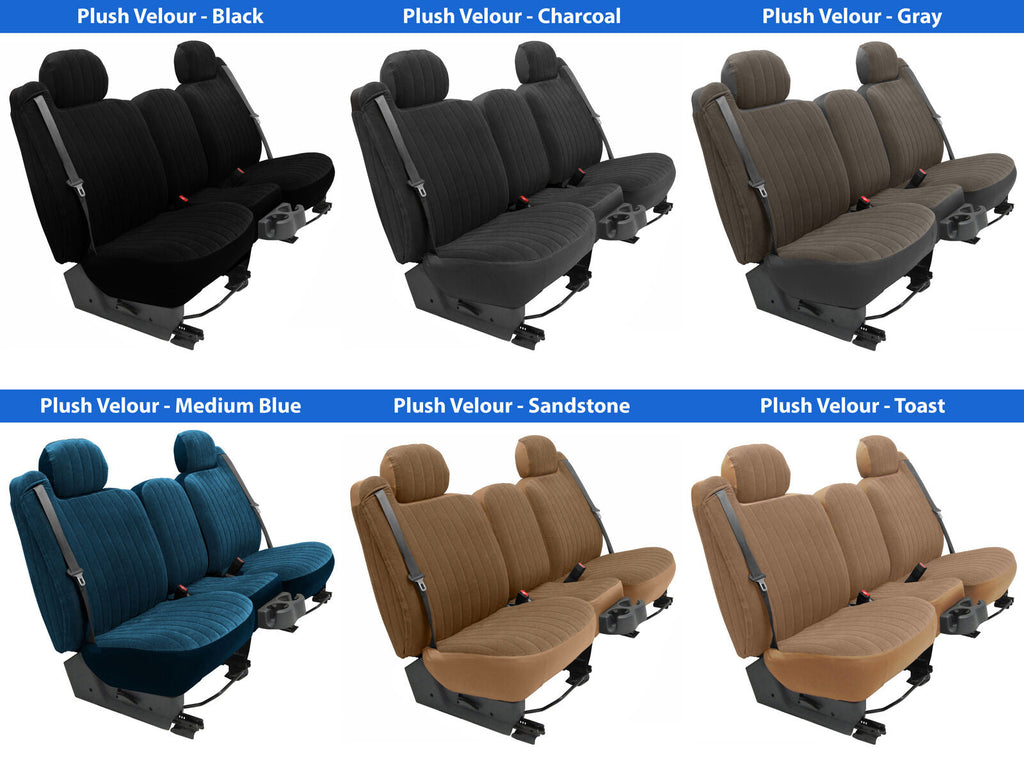 Plush Velour Seat Covers for 2005-2006 Toyota Corolla