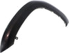 Evan-Fischer Fender Flare Compatible with Toyota RAV-4 06-12 Front LH Trim Flare Black