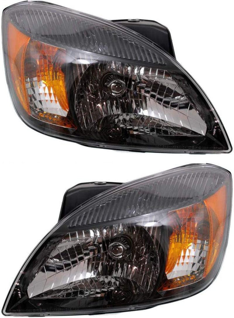 For Kia Rio Headlight 2010 2011 Pair Driver and Passenger Side DOT KI2502153N