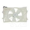 TYC Dual Radiator and Condenser Fan Assembly for Vibe, Corolla, Matrix 620630