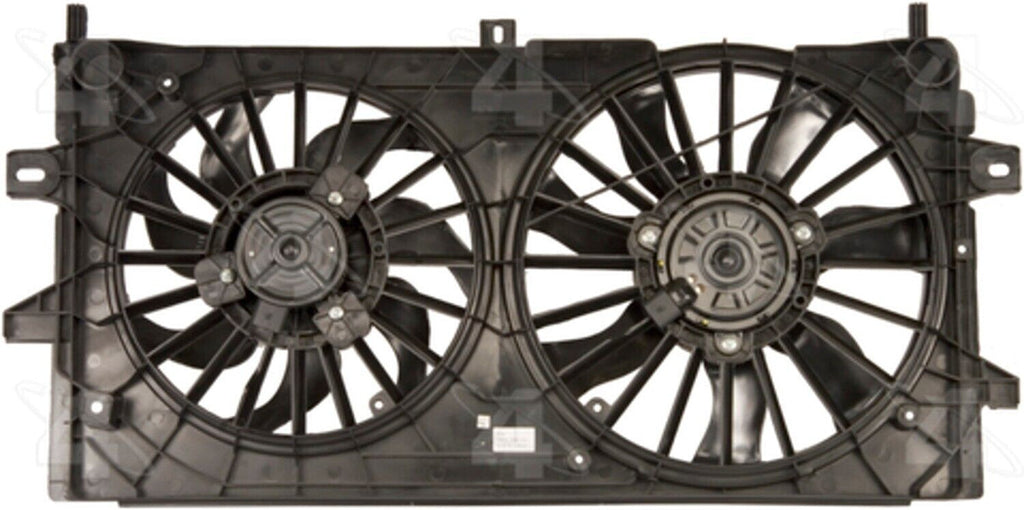 Four Seasons Dual Radiator and Condenser Fan Assembly for 05-08 Lacrosse 76147