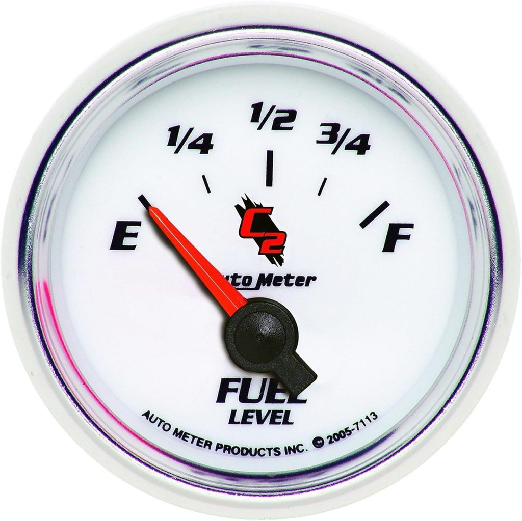 7113 C2 2-1/16" 0 E/ 90 F Short Sweep Electric Fuel Level Gauge for GM