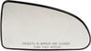 Dorman  Passenger Side Door Mirror Glass for Select Chevrolet / Pontiac Models