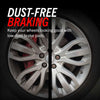 K8397, Z23 Front and Rear Brake Kit-Drilled/Slotted Brake Rotors & Carbon Ceramic Brake Pads