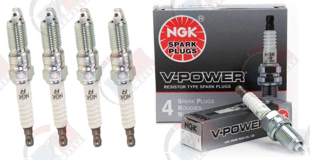 NGK "V-POWER" Spark Plugs (Set of 4) for 2010-2011 Ford Ranger 2.3L