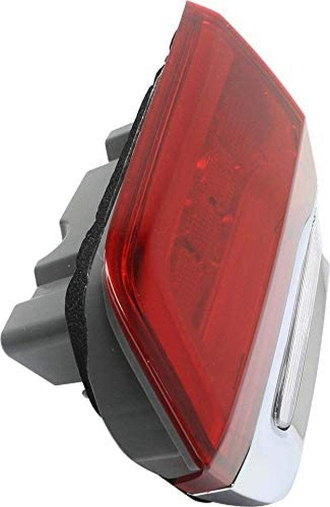 Tail Light Assembly Compatible with 2014-2018 Jeep Grand Cherokee Inner with Chrome Trim Passenger Side