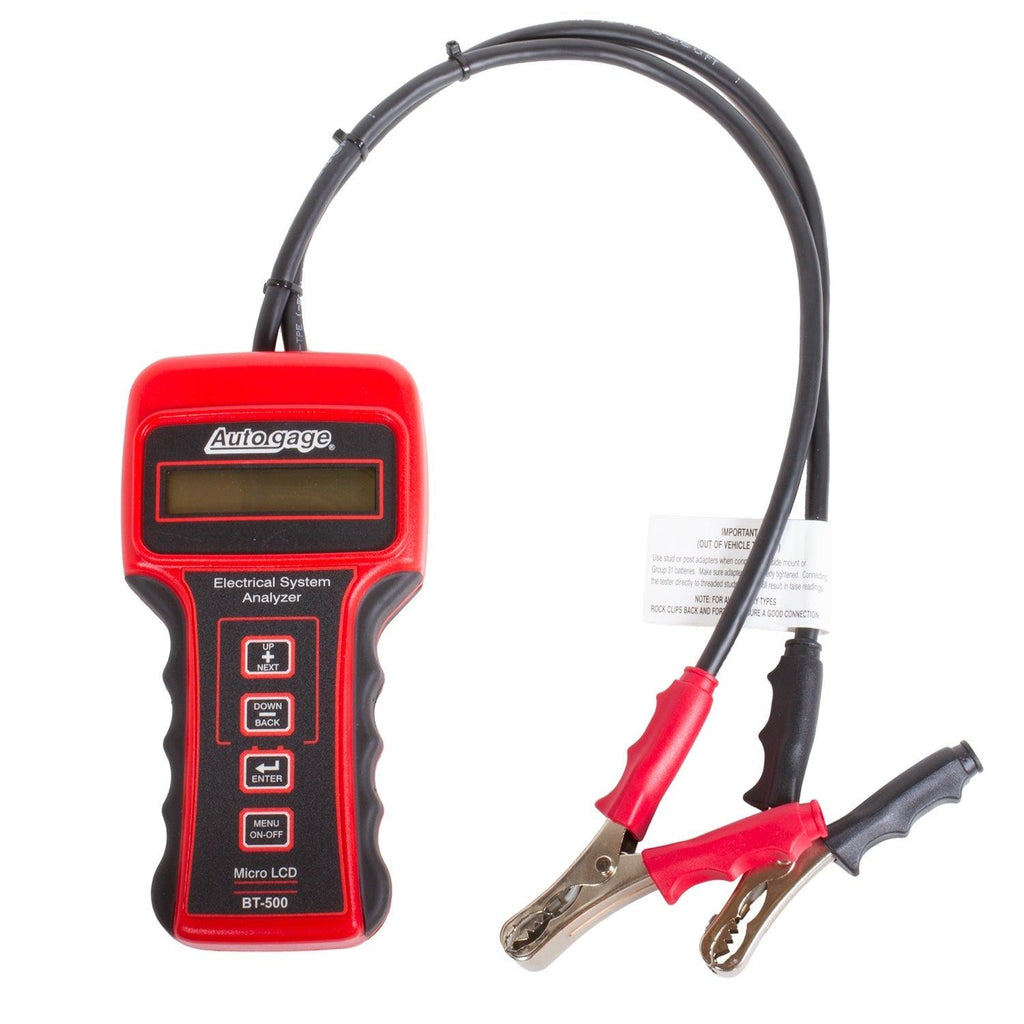 BATTERY TESTER 6/12/24V AUTOGAGE - greatparts