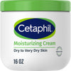 Cetaphil Moisturizing Cream for Very Dry to Dry Skin, Unscented, 16 fl oz