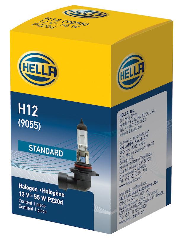 HELLA H12 Standard Series Halogen Light Bulb - greatparts