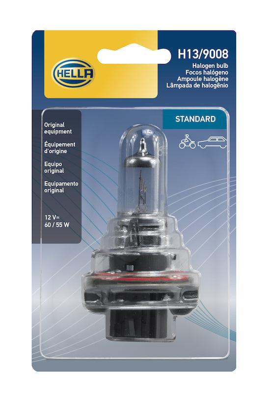 HELLA H13SB Standard Series Halogen Light Bulb - greatparts