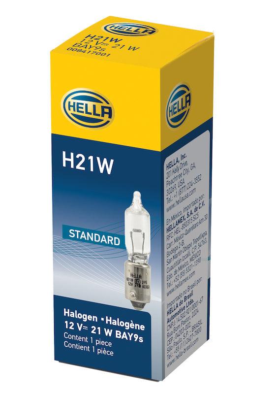 HELLA H21W Standard Series Halogen Miniature Light Bulb - greatparts