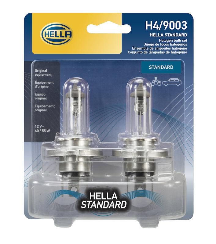 HELLA H4TB Standard Series Halogen Light Bulb - greatparts