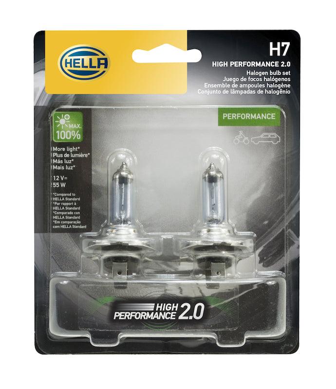 HELLA H7 2.0TB Performance Series Halogen Light Bulb - greatparts