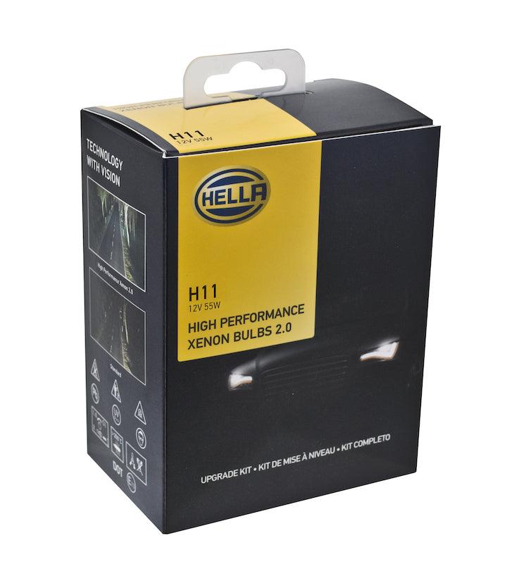 HELLA H11 Performance Series Halogen Light Bulb - greatparts