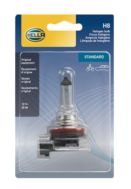 HELLA H8SB Standard Series Halogen Light Bulb - greatparts