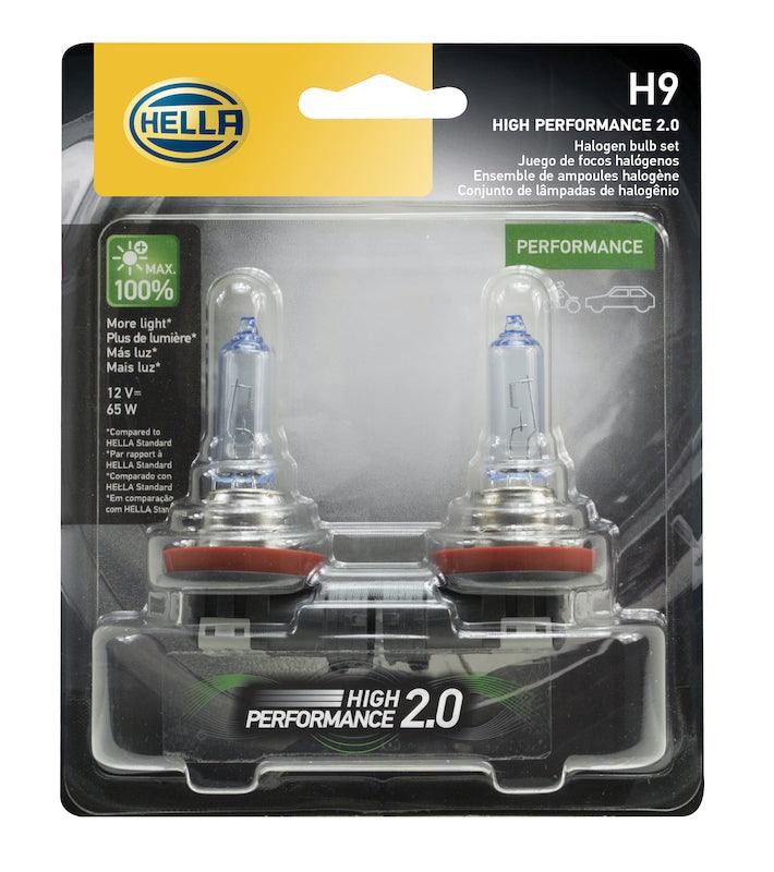 HELLA H9 2.0TB Performance Series Halogen Light Bulb - greatparts