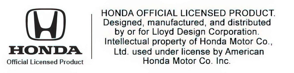 Lloyd Classic Loop Trunk Mat for '88-89 Honda Civic W/Red on Black Honda H