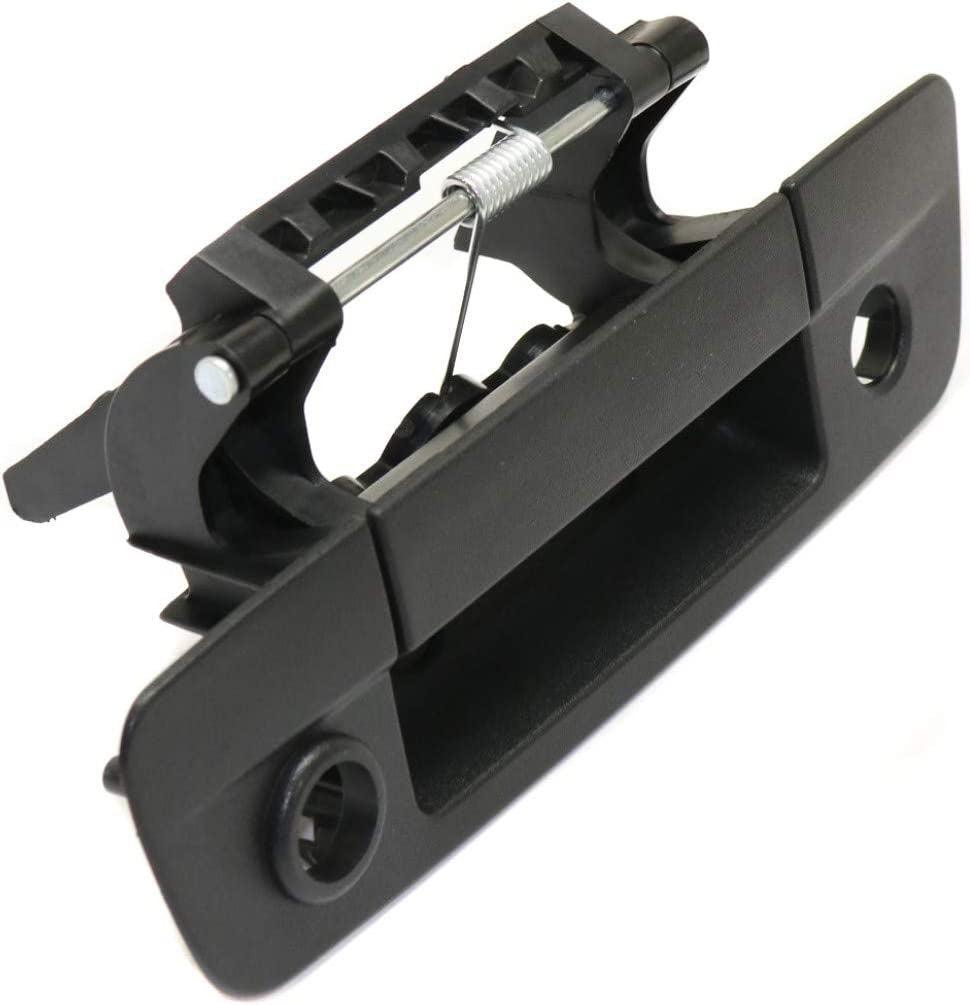 Tailgate Handle for Ram 1500/2500/3500 2013 14 15 16 17 2018 | outside | W/Camera Hole | All Cab Types | Black | Plastic | 68197873AA