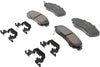 Gold 17D1089CHF1 Ceramic Front Disc Brake Pad Kit with Clips