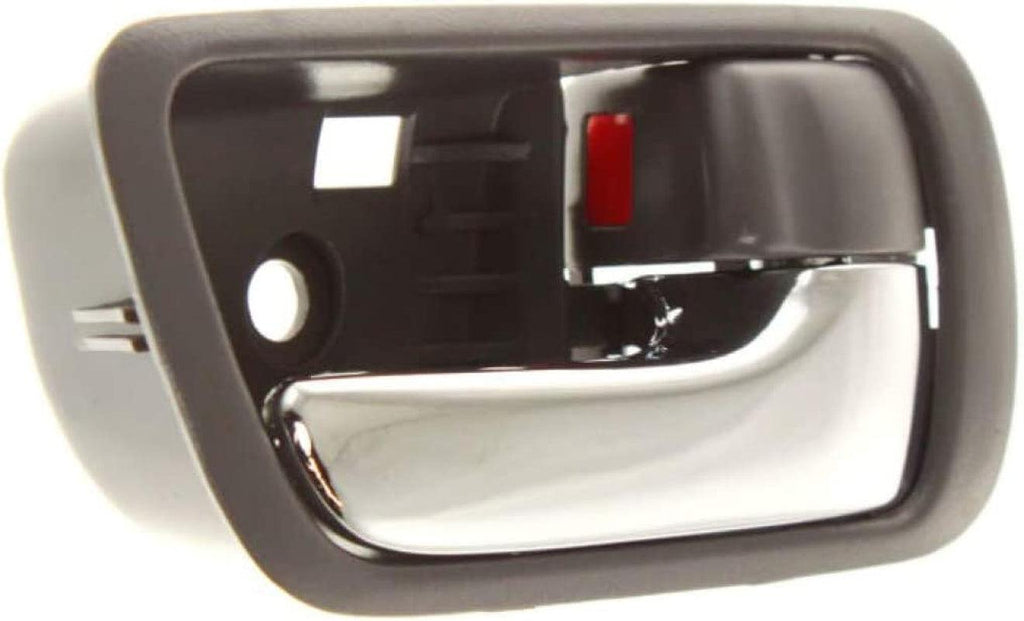 for Toyota Camry Interior Door Handle 2002 03 04 05 2006 Passenger Side Front or Rear Gray Bezel W/Chrome Lever | W/Door Lock Button | Trim:All Submodels | TO1353124 | 6920533040