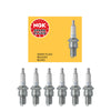 NGK Standard Spark Plug Set 6PCS. 3961 BR8ES SOLID