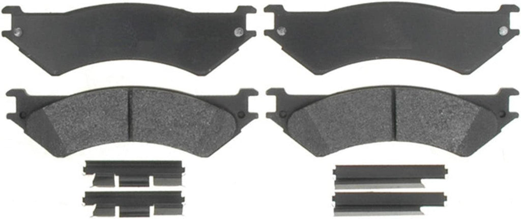 Gold 17D802MH Semi-Metallic Rear Disc Brake Pad Set