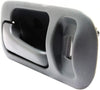 for Honda CR-V Interior Door Handle Rear, Driver Side Gray (1997-2001) | with Door Lock Hole | Trim: LX/EX/SE | HO1552105 | 72664S10000ZA