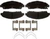 Silver 14D1280CHF1 Ceramic Front Disc Brake Pad Set