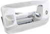 Tailgate Handle Compatible with 2007-2013 Chevrolet Silverado 1500 Chrome New Body Style, for Models with Locking Tailgate and Rear View Camera Exterior