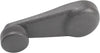 Front Rear Window Crank Handle Gray Pair for Chevy GMC Isuzu New