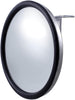 United Pacific  Polished Stainless Steel Convex Mirror W/Center Mounting Stud, Universal Fitment, L/H or R/H, Wide Field of View - ONE Unit - 6In