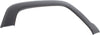 Front, Driver Side Fender Trim Compatible with 2015-2022 Jeep Renegade Plastic, Textured Dark Gray - CH1290113