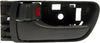 Dorman 81283 Front Driver Side Interior Door Handle Compatible with Select Toyota Models, Smooth; Gray