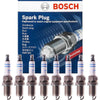 Genuine BOSCH Double Platinum Spark Plug 8PCS for Audi/ Porsche/ Volkswagen