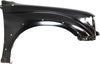 Compatible with Toyota Tacoma 2001 02 03 2004 Front Fender Passenger Side | with Mudguard Provision; with Holes for Antenna & Fender Flare | 5380104060, TO1241188 | Trim: Base/Dlx/Pre Runner/S-Runner