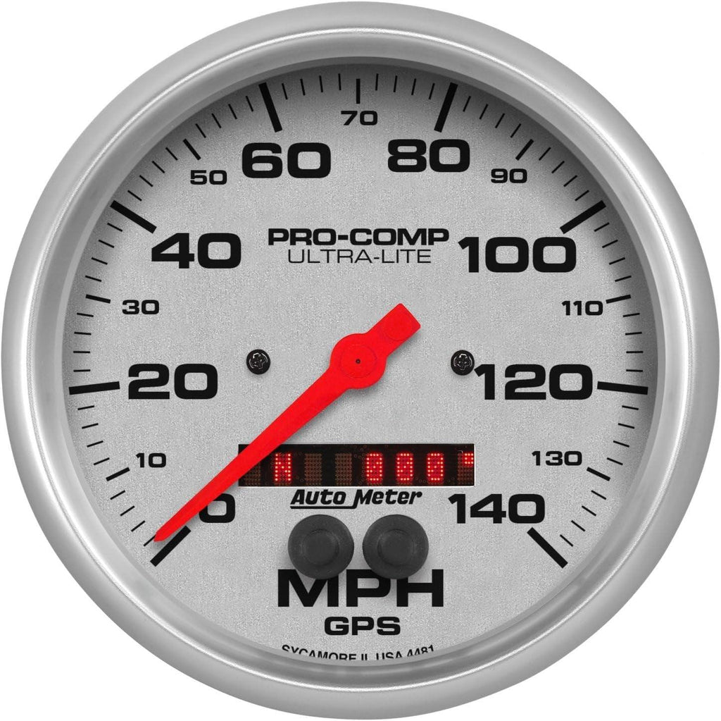 4481 Ultra-Lite GPS Speedometer,5.000 In.