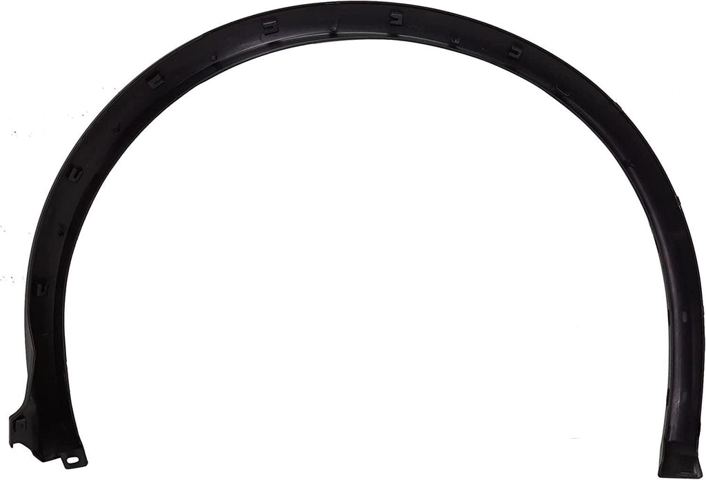 Rear, Passenger Side Fender Trim Compatible with 2015-2020 Nissan Murano Textured Black - NI1791101